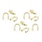 JewelrySupply Gold Filled Wire Protector Guard .021" Hole (Package of 10)